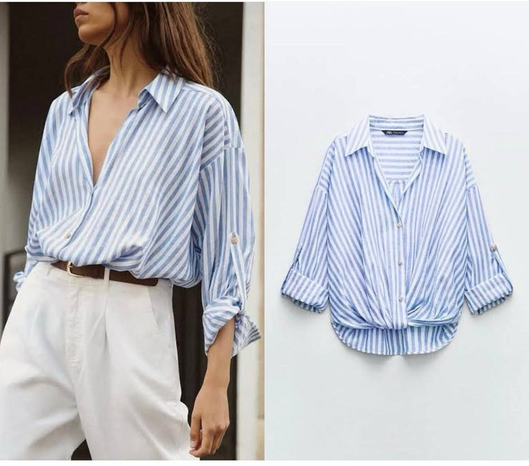 شومیز جلوگره ZARA