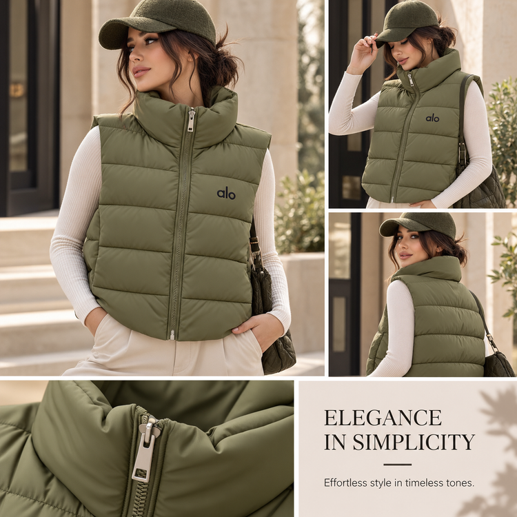 پافر زنانه وارداتی مدل ALO